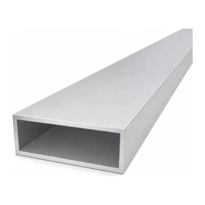 Rechteckiges Aluminium-Hohlprofil 30×80×3 mm – geschlossenes Profil EN AW-6060, L=2000 mm