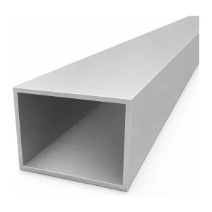 Rechteckiges Aluminiumrohr 60×80×3 mm – geschlossenes Profil L=2000 mm