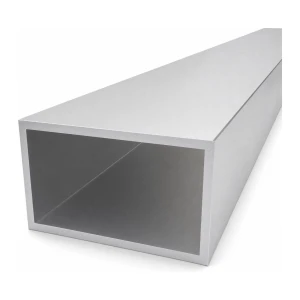 Rechteckiges Aluminiumrohr 60×100×4 mm – geschlossenes Profil EN AW-6060, L=2000 mm
