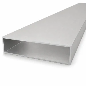 Rechteckiges Aluminiumrohr 30×120×2 mm – geschlossenes Profil L=2000 mm