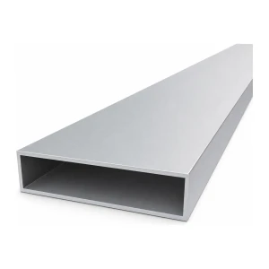 Rechteckiges Aluminiumrohr 25×100×2 mm – geschlossenes Profil EN AW-6060, L=2000 mm