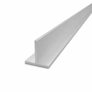 Aluminium T-Profil 40×40×4 mm EN AW-6060, Länge 2000 mm