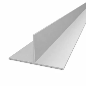 Aluminium-T-Profil EN AW-6060 – T-Profil 100×50×2 mm, Länge 2000 mm
