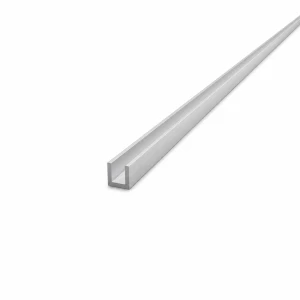 Aluminiumwinkel 10×10×1,5 mm – C/U-Profil, Länge 2000 mm, EN AW-6060