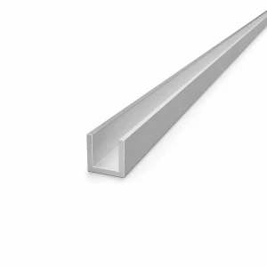 Aluminium-U-Profil 20×20×2 mm – C/U-Profil Länge 2000 mm