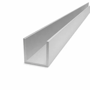 Aluminium-U-Profil 40×40×3 mm – C/U-Profil EN AW-6060, L=2000 mm