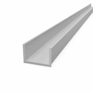 Aluminium-U-Profil 45×25×2,5 mm – C/U-Profil, Länge 2000 mm