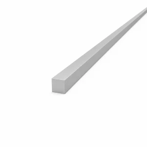 Aluminium-Vierkantvolldraht 12×12 mm EN AW-6060 T64, L=2000 mm