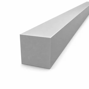 Aluminium Quadratstab massiv 50×50 mm Duraluminium 2017A T4, L=2000 mm