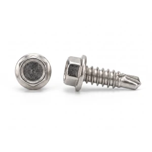 Bohrschraube DIN 7504 K 4,8x19 mm A2 – Sechskantkopf mit Flansch, Packung à 500 Stück