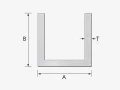 Aluminium-U-Profil 21×20×1,4 mm – C/U-Profil mit einer Länge von 2000 mm 001-884 (2)