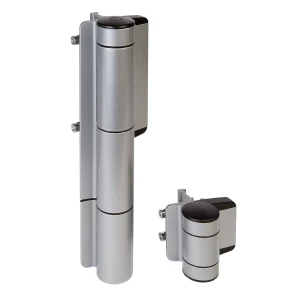 Locinox Mammoth-180 – hydraulischer Selbstschließer mit Scharnier für 180°-Tore, silber