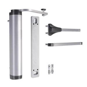 Locinox – hydraulischer Torschließer für Wandmontage, silber