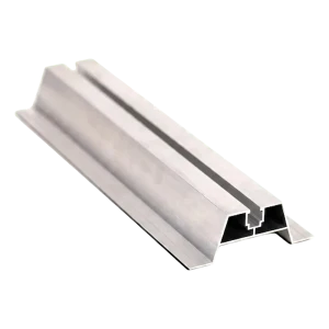 Aluminium-Trapezblech-Steg H-40 mit EPDM 400 mm für Trapezblechdächer