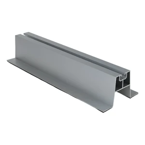 Aluminium-Trapezblechbrücke H-60 mit EPDM 330 mm – PV-Montage auf Trapezblech