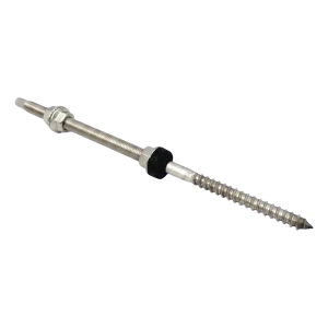Doppelgewindeschraube M12×300 mm Edelstahl A2 – Befestigung von PV-Anlagen an Sparren