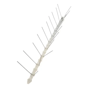 Vogelabwehrspikes 50 cm – Abwehrleiste gegen Tauben und Möwen (40 Spikes/m)