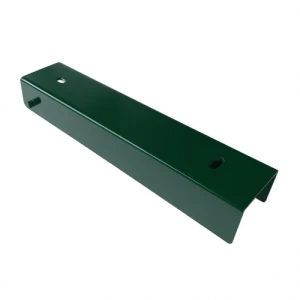 C-Profil Verbinder Halterung für Sockelmauer 250x50 grün