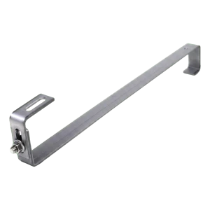Verstellbarer Dachhaken S 450 mm zur Montage von PV-Modulen – Edelstahl 1.4016