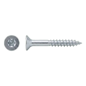 TOBSTEEL Holzbauschraube A2 6,0×40 mm TX25 – Karton mit 100 Stück