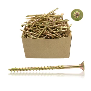 Holzbauschraube 5×60 mm, Senkkopf, Torx-25, VPE 250 Stück, Dromet