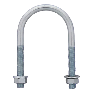 Rohrbügel (U-Bügel) verzinkt M6 × 14 mm, für Rohr 1/4"