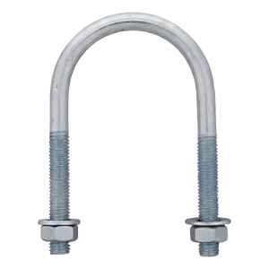 U-Bügel (Rohrbügel) verzinkt M6 × 28 mm, für Rohr 3/4"