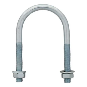 Rohrbügel (U-Bügel) verzinkt M8 × 49 mm, für Rohr 1 1/2"