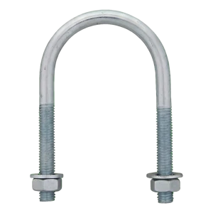 Rundstahlbügel (Rohrschelle) verzinkt M12 × 89 mm, für 3"-Rohr