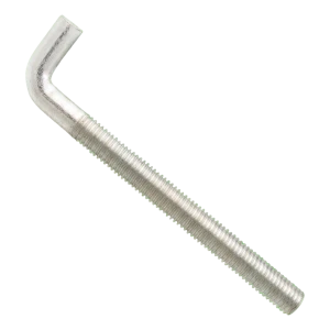 Winkelhaken mit metrischem Gewinde verzinkt M8×80 mm