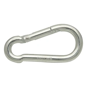 Feuerwehr-Karabinerhaken verzinkt 11×120 mm – DIN 5299 C