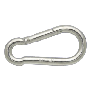 Feuerwehr-Karabinerhaken verzinkt 12×140 mm – DIN 5299 C