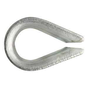 Kausche verzinkt für Drahtseil 12 mm – DIN 6899 B