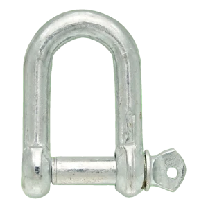 Schäkel gerade Form verzinkt 10 mm – Gewindebolzen M10