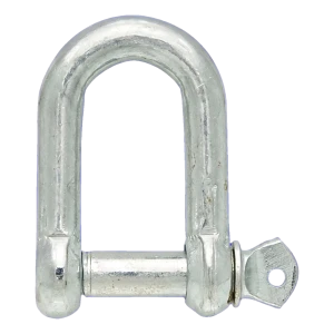 Schäkel gerade Form verzinkt 20 mm – Gewindebolzen M20