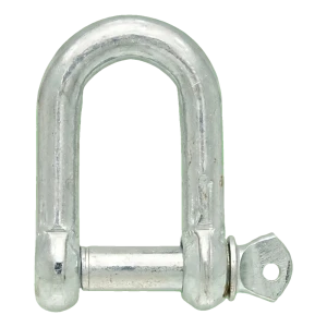Schäkel gerade Form verzinkt 28 mm – Gewindebolzen M28