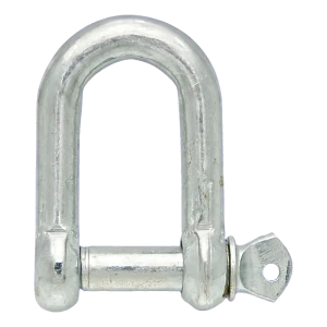 Schäkel gerade Form verzinkt 16 mm – Gewindebolzen M16