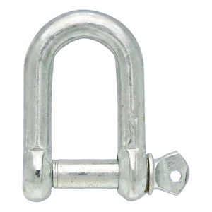 Schäkel gerade Form verzinkt 32 mm – Gewindebolzen M32