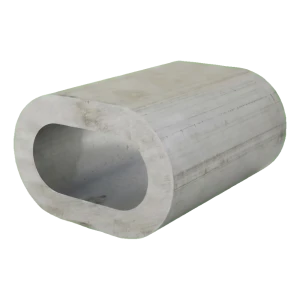 Aluminium-Pressklemme für Stahlseile 4 mm – EN 13411-3