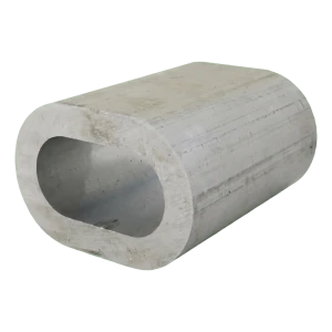 Aluminium-Pressklemme für Stahlseile 10 mm – EN 13411-3