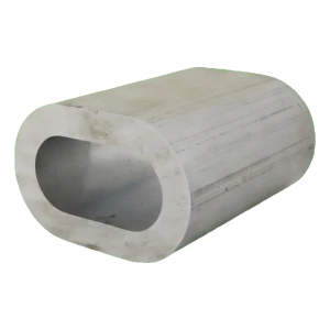 Aluminium-Pressklemme für Stahlseile 14 mm – EN 13411-3