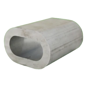 Aluminium-Pressklemme für Stahlseile 16 mm – EN 13411-3