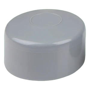 Pfostenkappe für Zaunpfosten Ø 76 mm, grau