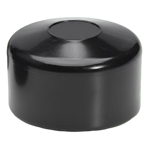 Pfostenkappe 1 1/4" (Ø 42,4 mm), schwarz