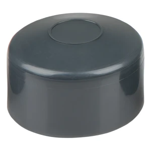 Pfostenkappe für Zaunpfosten 1 1/4" (Ø 42,4 mm), Anthrazit (RAL 7016)