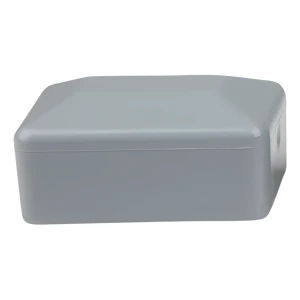 Pfostenkappe 18×30 mm, grau