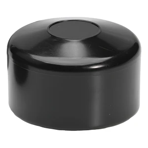 Pfostenkappe 2" (Ø 60,3 mm), schwarz
