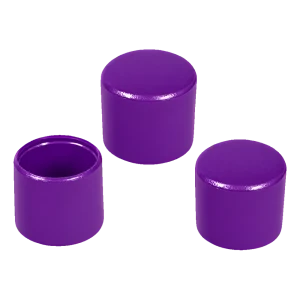 Rohrkappe außen für Rundrohr Ø 25 mm, violett