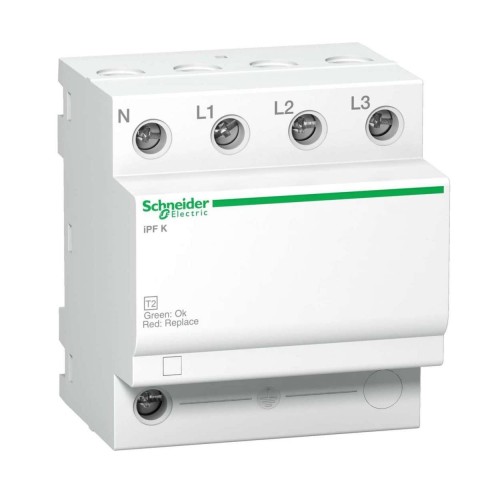 Schneider iPF40 Acti9 Überspannungsschutzgerät 40kA für 3-Phasen mit Neutralleiter GPV-401-04