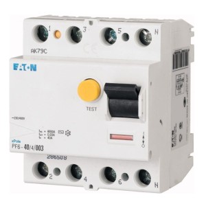 FI-Schutzschalter 4P 40A 6kA 100mA Typ A